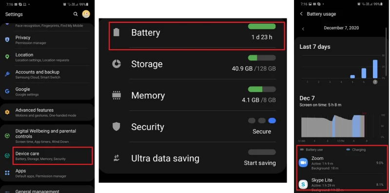 Remediere rapidă pentru problemele de descărcare a bateriei Android