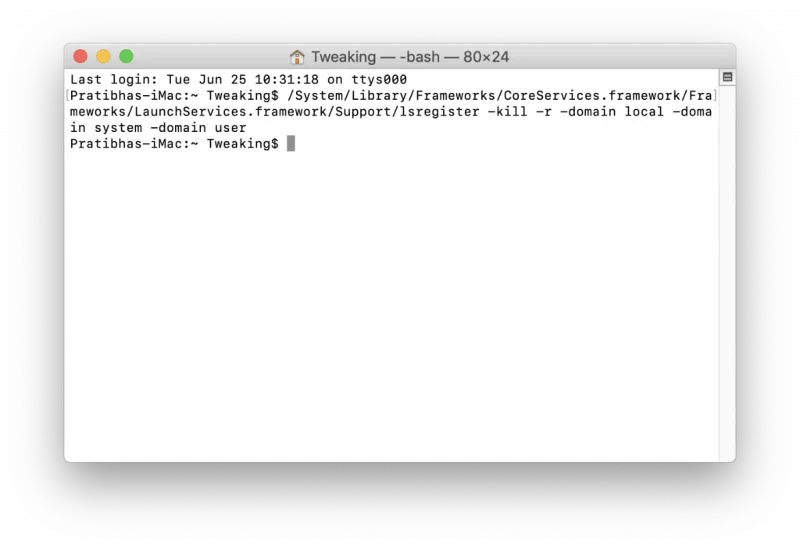 วิธีเปิดใช้งานคุณสมบัติที่ซ่อนอยู่โดยใช้ Terminal บน Mac