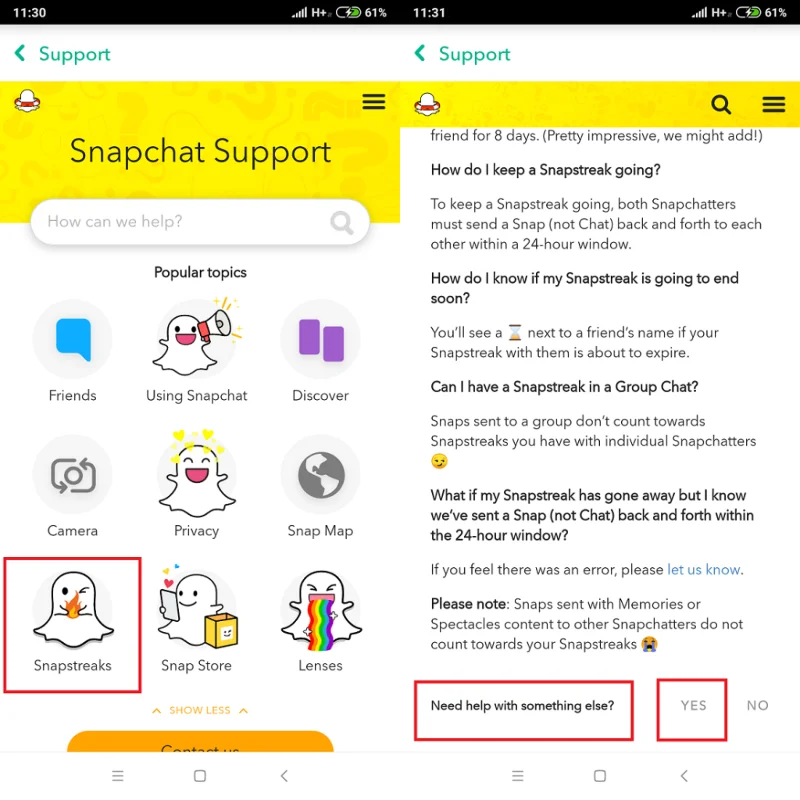 Kehilangan Streak Snapchat?  Inilah Cara Mendapatkannya Kembali