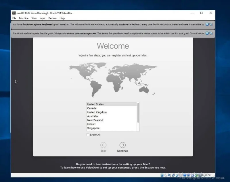 VirtualBox'ta Windows 10'a MacOS Nasıl Kurulur