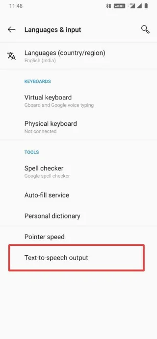 Android에서 Google TTS(텍스트 음성 변환)를 변경하는 방법