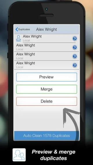 Cómo administrar el contacto en iPhone
