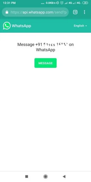 Cara WhatsApp Seseorang Tanpa Menyimpan Nomor