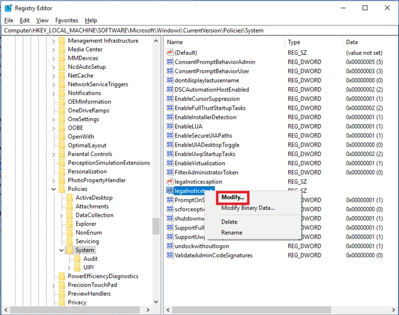 Kroki, aby zmienić komunikat i czcionkę na ekranie logowania do systemu Windows
