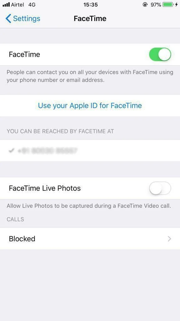 Comment activer, désactiver et prendre des photos en direct dans FaceTime sur iOS 12 ?