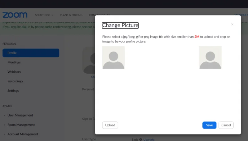 Comment mettre l'image de profil sur le zoom au lieu de la vidéo sur PC et mobile