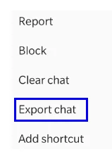 Cum să exportați istoricul chat-urilor WhatsApp ca PDF?