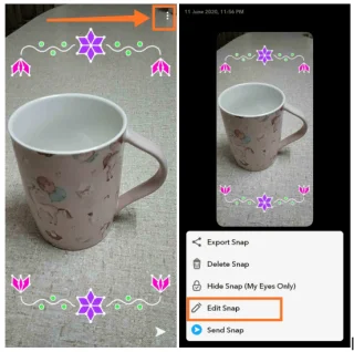 So entfernen Sie Snapchat-Filter aus gespeicherten Fotos: 8 einfache Schritte