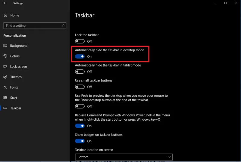 Formas de solucionar problemas de la barra de tareas de Windows 10
