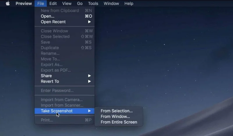 macOS Mojave에서 화면을 녹화하고 스크린샷을 찍는 방법