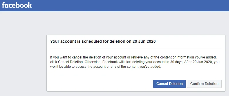 วิธีกู้คืนบัญชี Facebook ที่ถูกลบ [2023]