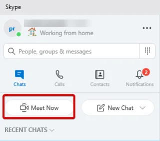 Skype Bertemu Sekarang – Selenggarakan Konferensi Video Instan