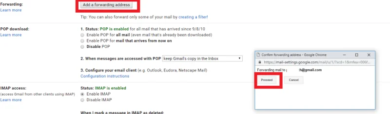 Jak przekazywać wiele wiadomości e-mail w Gmailu za jednym razem?