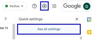 Verificarea setărilor Gmail