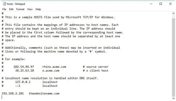 Как отредактировать файл Hosts на ПК с Windows 10