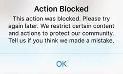 Comment se débarrasser du problème « Action bloquée sur Instagram »