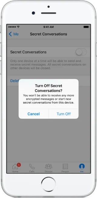 Configurer les conversations secrètes sur Facebook Messenger