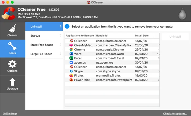 Ulasan CCleaner Untuk Mac: Bersihkan Mac Anda dengan Cepat