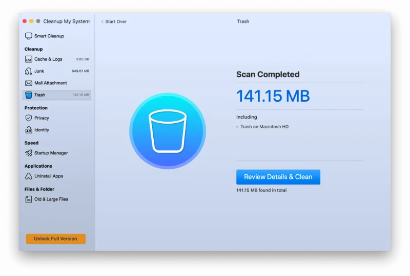 Revisión de Cleanup My System: Lo bueno y lo malo