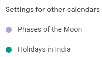 Bagaimana Mengaktifkan Kalender Fase Bulan Di Kalender Google Anda?
