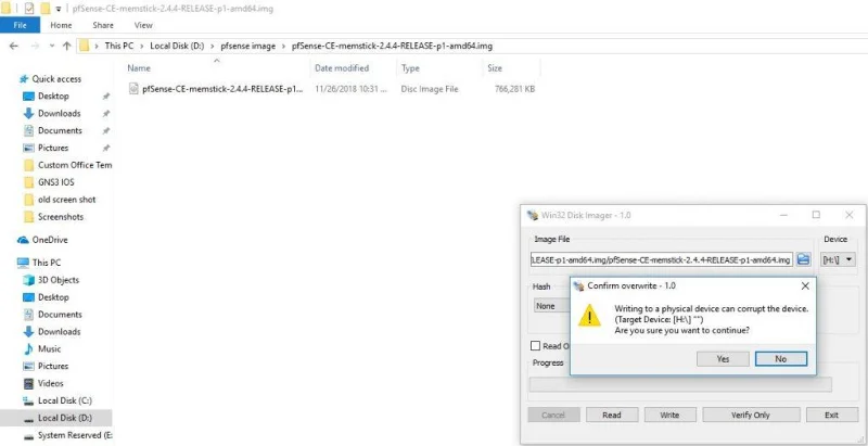 Cum se instalează pfSense utilizând un USB bootabil