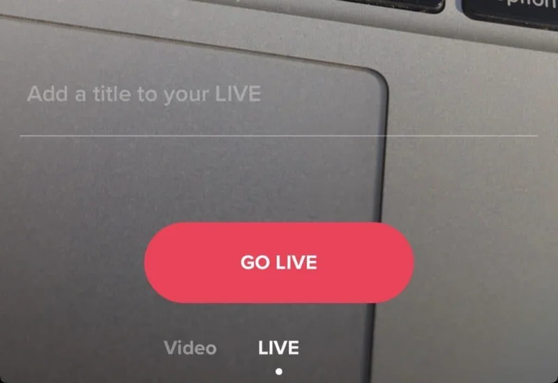 วิธีการถ่ายทอดสดบน TikTok ในแอพเวอร์ชั่น 2019