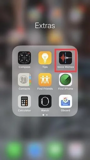Cómo operar la aplicación de notas de voz de Apple
