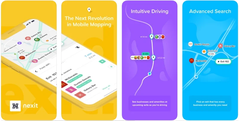 In che modo l'app di navigazione Nexit si distingue da Google Maps?