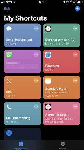 AppleはiOS13アップデートでSiriショートカットに新しい見方をしています