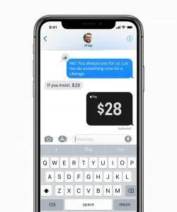 iMessageがApplePay Cashを取得：iOS11で送金と受け取り