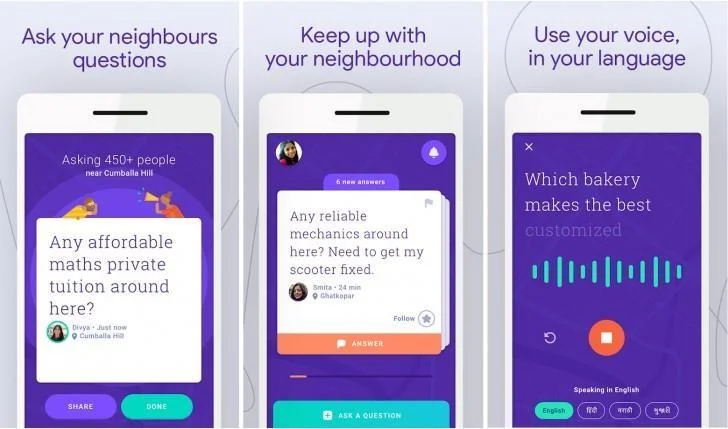 Puneți întrebări locale și obțineți răspunsuri cu noua aplicație Google Neighborly