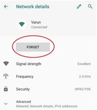 Çözüldü: Android'de IP Adresi Hatası Alınamadı