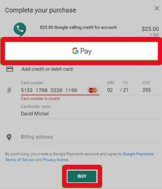 Google Voice Hesaplarına Nasıl Kredi Eklenir?