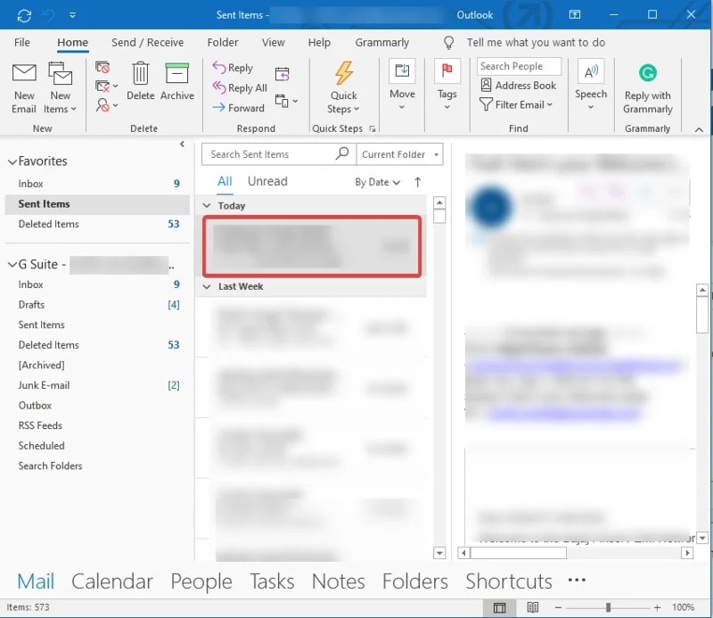 Comment rappeler un e-mail dans Outlook ?