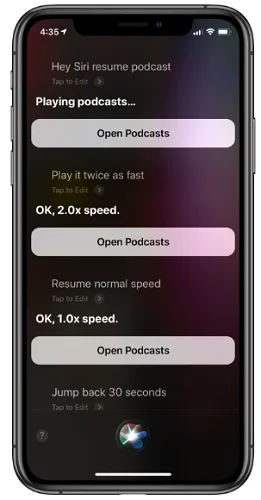 Podcastleri Siri ile nasıl kullanacağınızı öğrenin