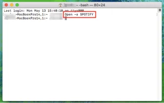 วิธีใช้ Terminal Command-Line ใน macOS