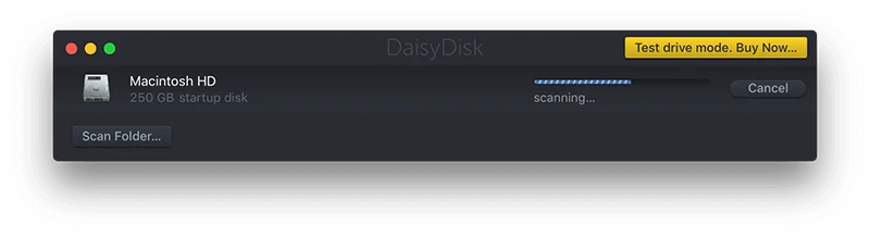 Administre su espacio en disco con Daisy Disk