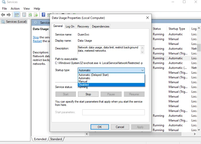 Исправление - Высокая загрузка ЦП Svchost.Exe в Windows 10