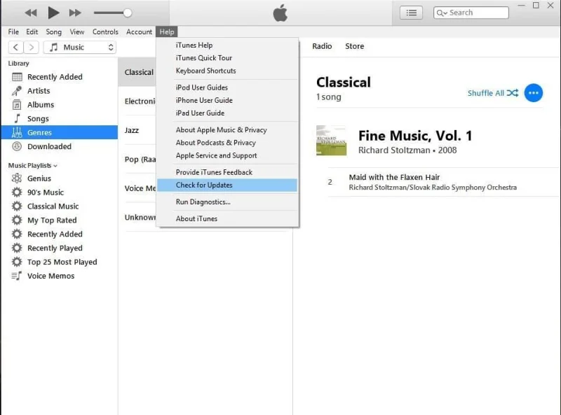 Cómo cambiar la ubicación predeterminada de la copia de seguridad de iTunes en Windows 10
