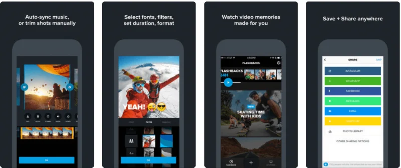 Obțineți aplicații gratuite de editare video GoPro pe Android/iPhone!