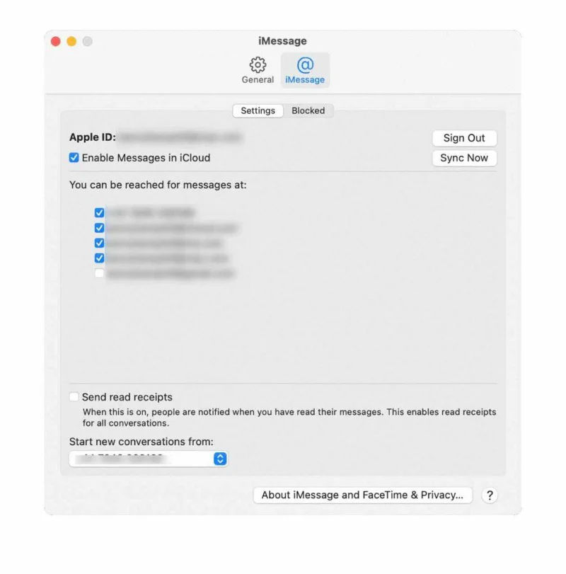 Cum să ștergeți mesajele text pe Mac