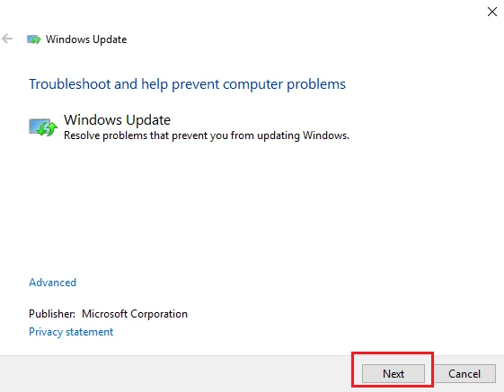 Cómo reparar el código de error de actualización de Windows 10: 80072ee2