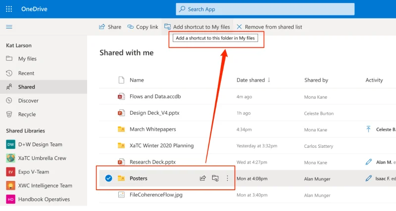 Как исправить ошибку ярлыка OneDrive, которая не может переместить