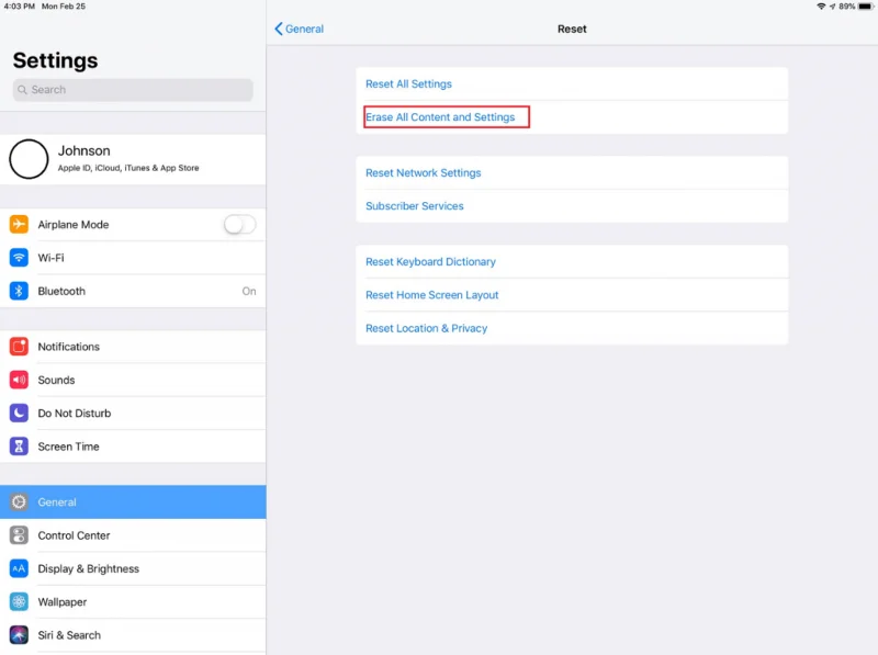 Как восстановить заводские настройки и принудительно перезагрузить iPad