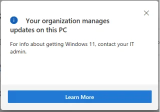 Comment réparer votre organisation gère les mises à jour sur ce PC