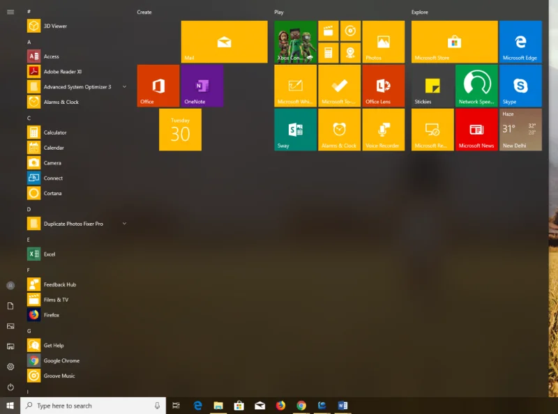 Personalice el menú de inicio de Windows 10 para una experiencia mejorada