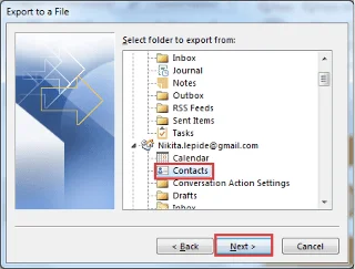 Cara Mengekspor Buku Alamat Outlook Anda