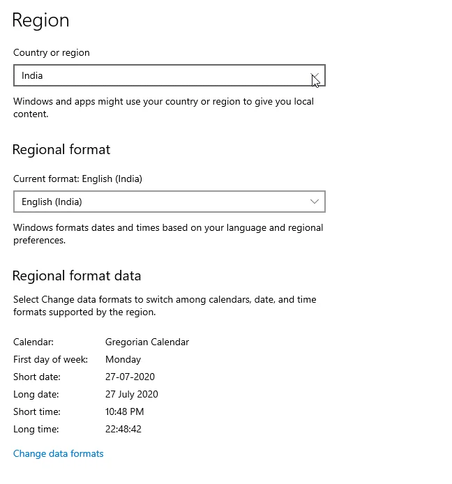 Как изменить языковые настройки в Windows 10