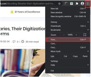Cara Menyimpan Halaman Web Sebagai File PDF Di Chrome Dan Microsoft Edge