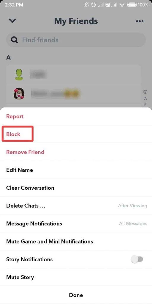 วิธีลบหรือบล็อกใครบางคนใน Snapchat โดยที่พวกเขาไม่รู้